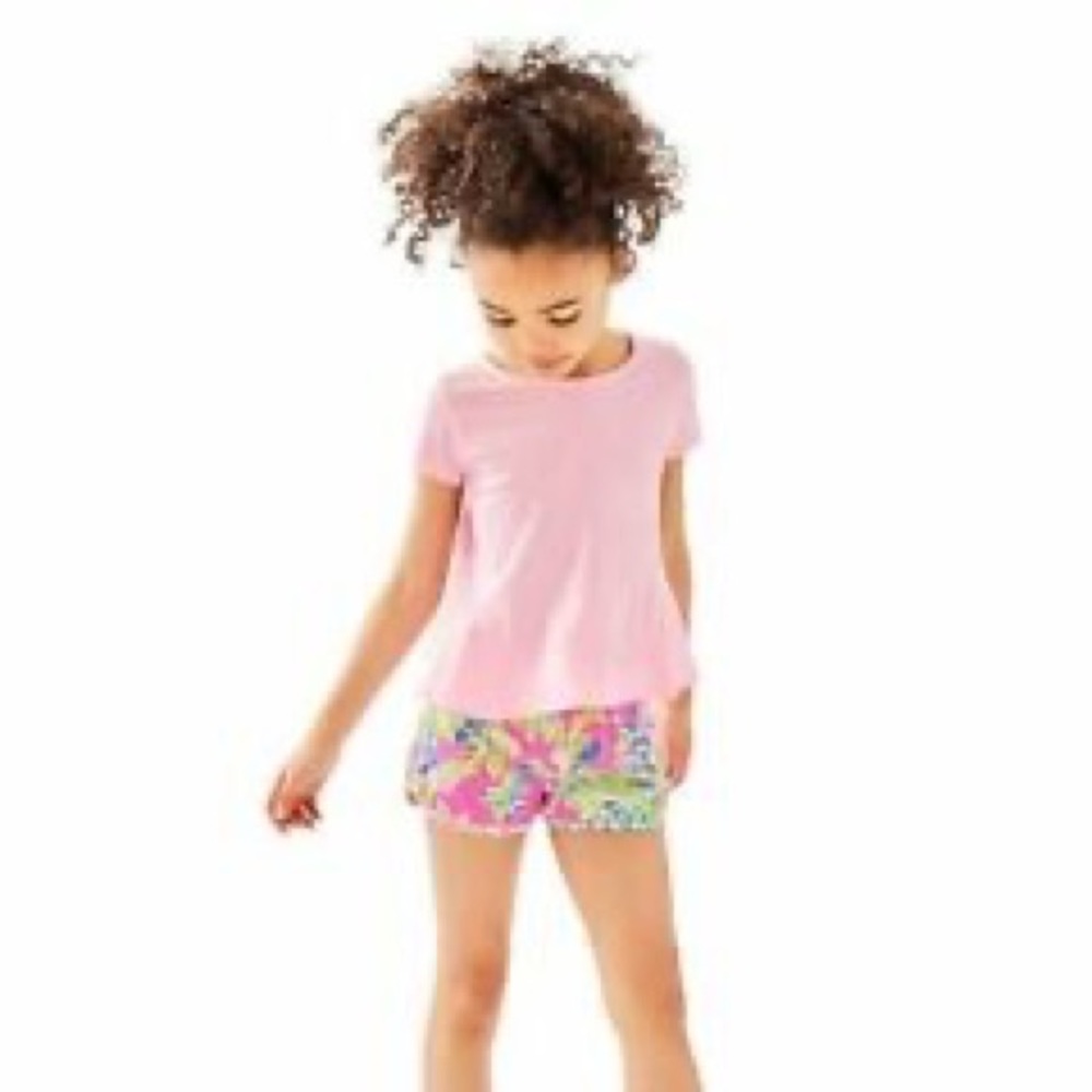 NWT Lilly Pulitzer Peplup Girls Top Sondra M